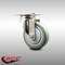 Service Caster 4 Inch 316SS Gray Polyurethane Wheel Swivel Top Plate Caster SCC-SS31620S414-PPUB - alternate 3